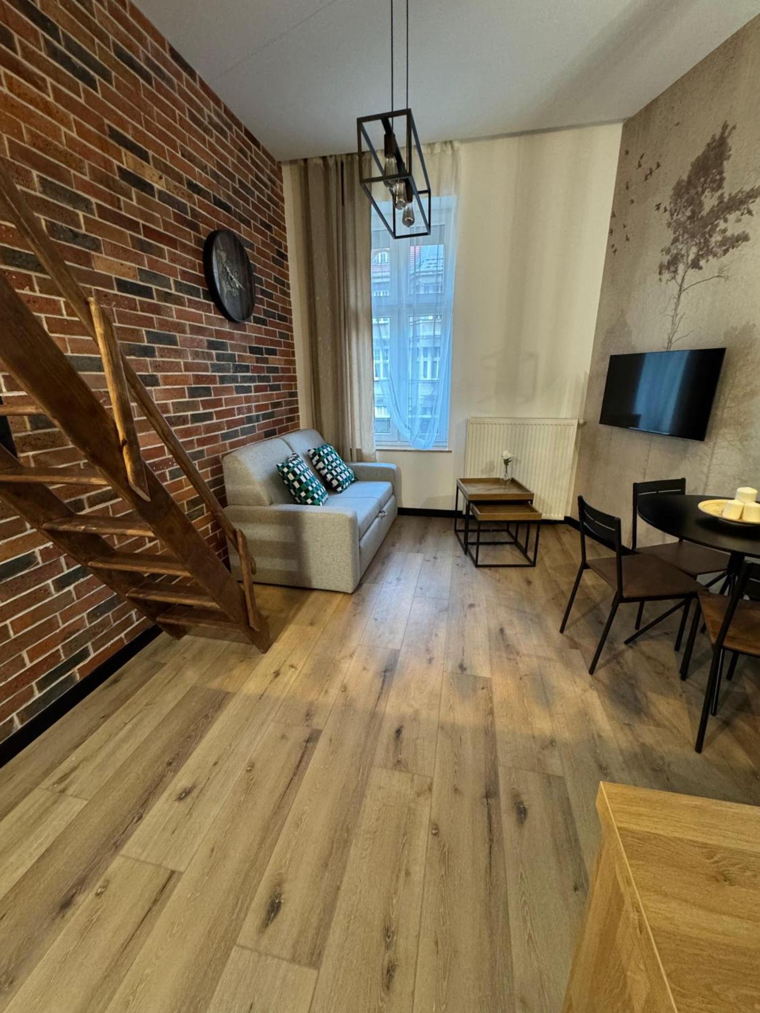 Ferienwohnung Coal & Copper Lofts Kattowitz Exterior foto